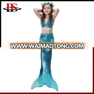 NEW Bestseller 2017 Summer Hot Child Mermaid Tail for Swimming Kid Sizes Mermaid Tail Princess Swimwear with Monofin