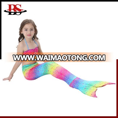 Hot Sale Kids Girls Mermaid Swimwear Bikini Set Swimsuit Swimming Costume