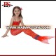 Guangzhou Factory Painting Mermaid Scale Fabric Sexy Swim Mermaid Tail Girl Swimwear